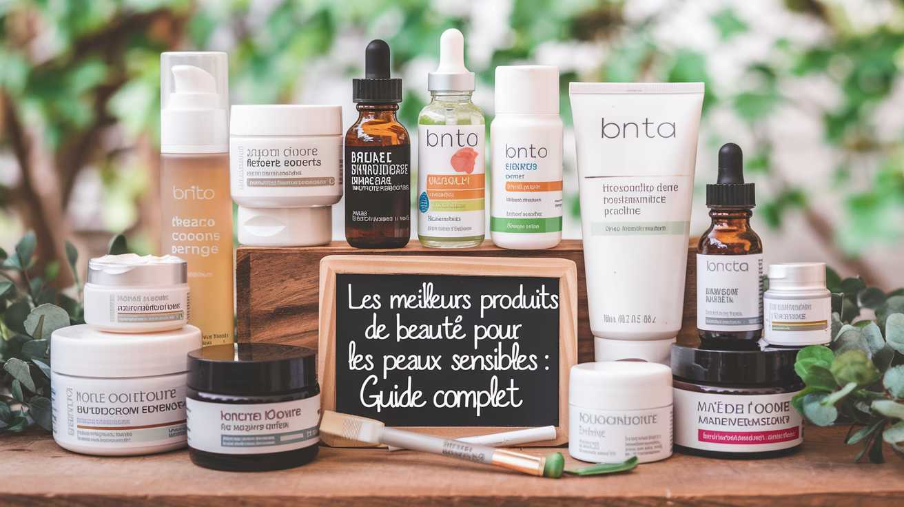 Les meilleurs produits de beauté pour les peaux sensibles: guide complet