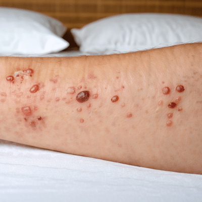 Bouton punaise de lit : identification et traitement des piqûres