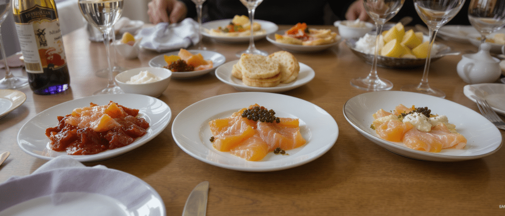 Saumon et caviar : 5 cr&eacute;ations Petrossian pour sublimer vos incontournables de f&ecirc;te