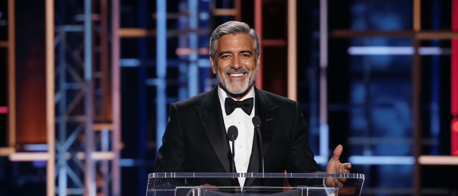 Golden Globes 2026 : George Clooney c&eacute;l&egrave;bre la France avec un discours plein d&rsquo;humour sur sc&egrave;ne