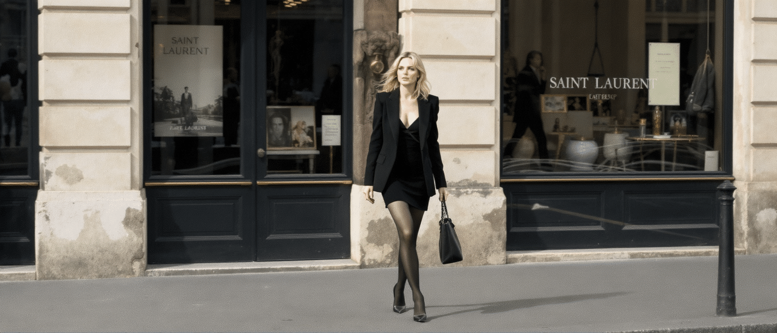 Kate Moss, ic&ocirc;ne intemporelle : son look Saint Laurent qui nous fait revivre l’esprit des ann&eacute;es 90