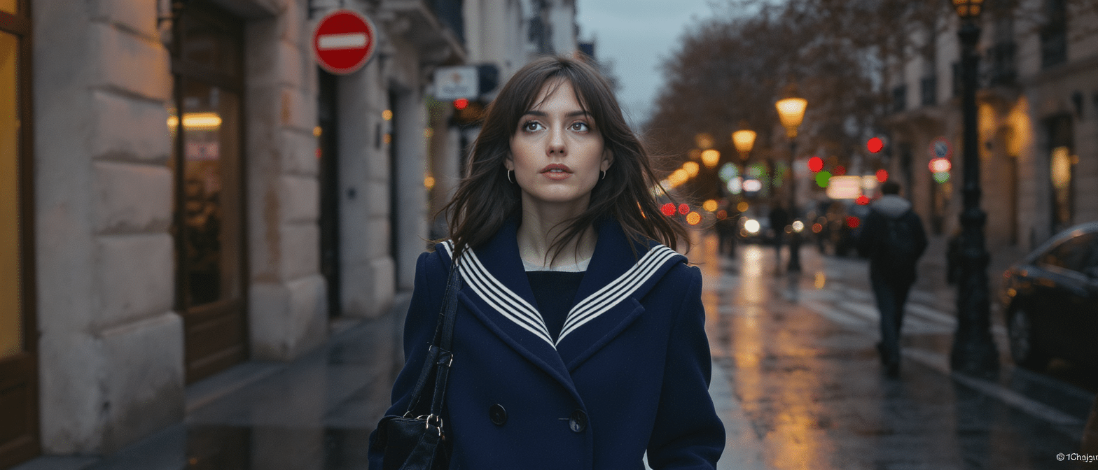 Sophie Marceau, &eacute;ternelle ic&ocirc;ne du chic &agrave; la fran&ccedil;aise, fait un retour lumineux avec sa veste &agrave; col marin