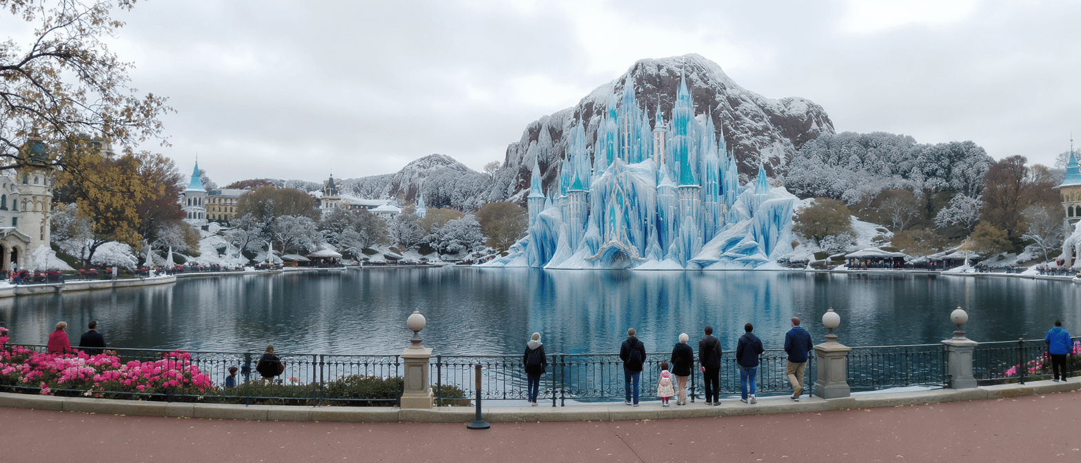Disneyland Paris : d&eacute;couvrez la date d&rsquo;ouverture et le tout nouveau royaume enchant&eacute; de la Reine des Neiges