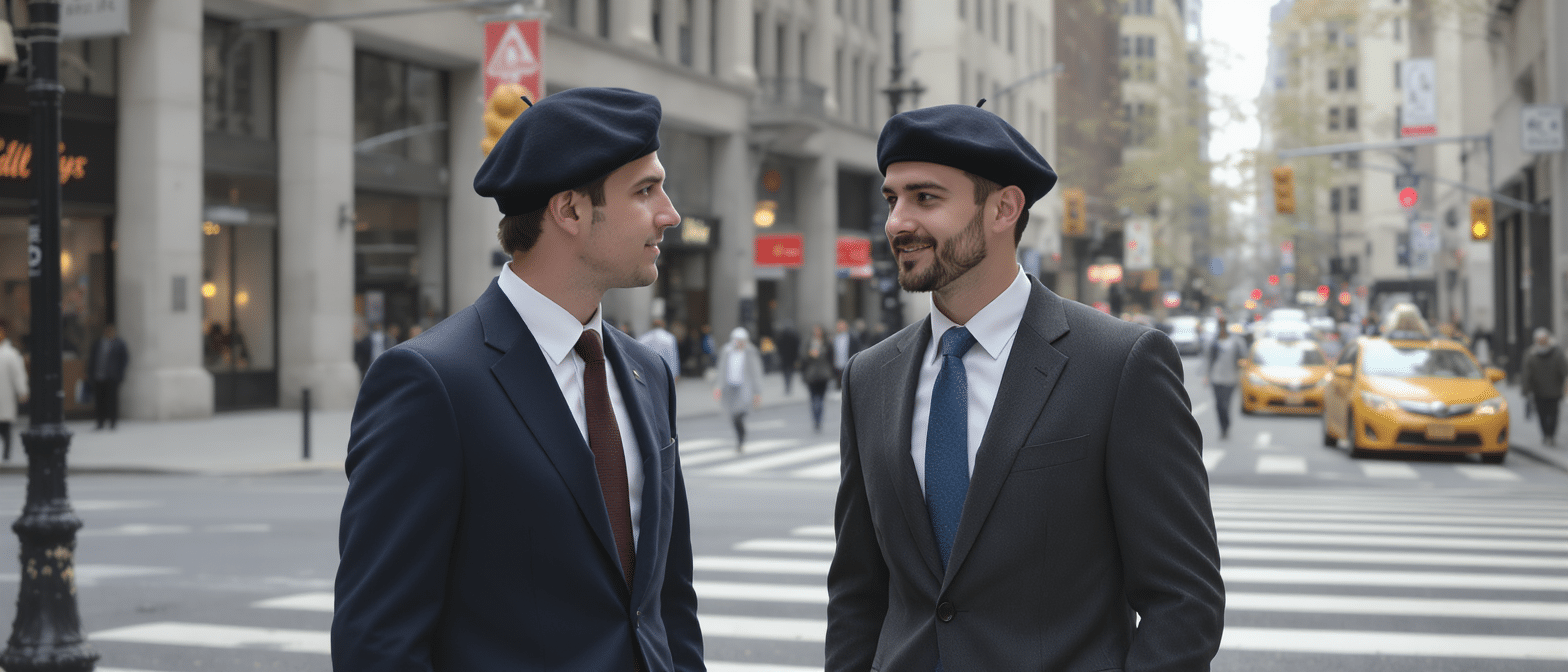 Manhattan : Le b&eacute;ret Kangol, nouveau symbole de style des golden boys