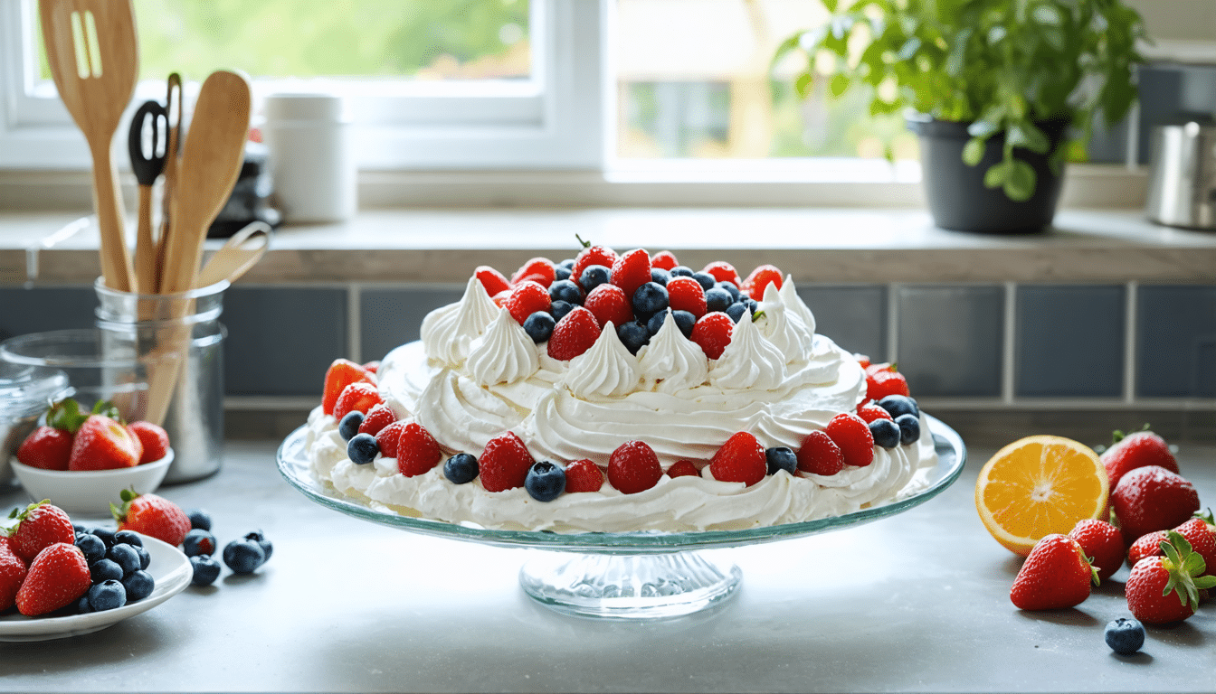 Pavlova : origine et recette de ce dessert meringu&eacute; devenu un classique