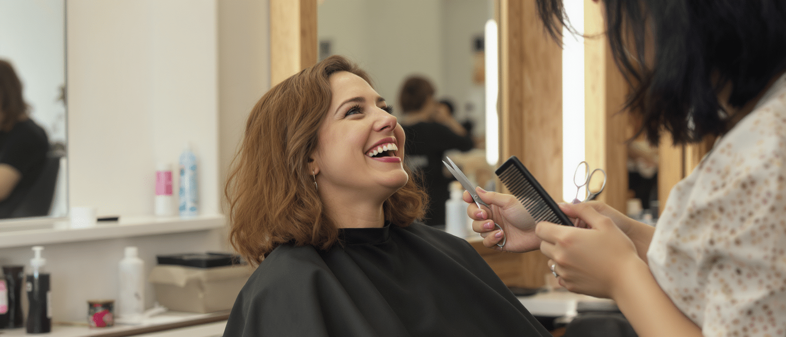 Ces moments cocasses chez le coiffeur que nous avons tous d&eacute;j&agrave; v&eacute;cus