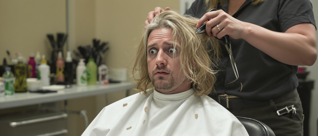 Ces moments cocasses chez le coiffeur que nous avons tous d&eacute;j&agrave; v&eacute;cus