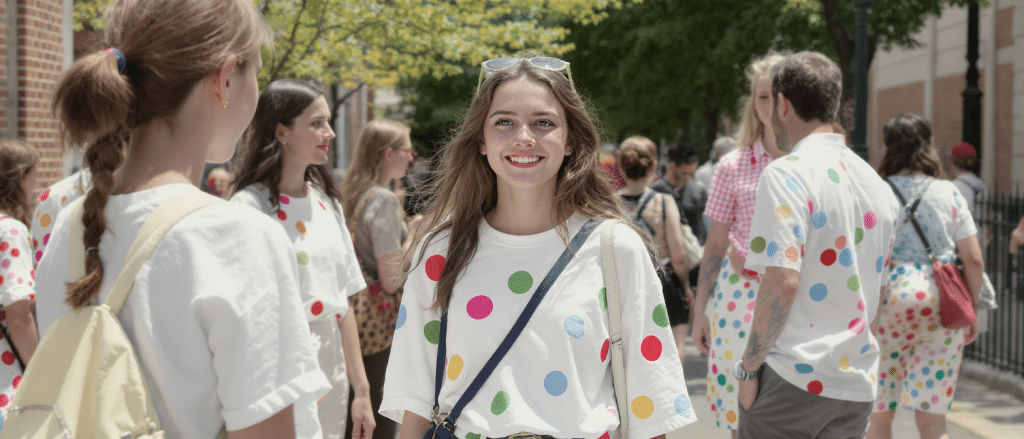 Dites adieu au noir et blanc : adoptez la r&eacute;volution du pois color&eacute; ce printemps