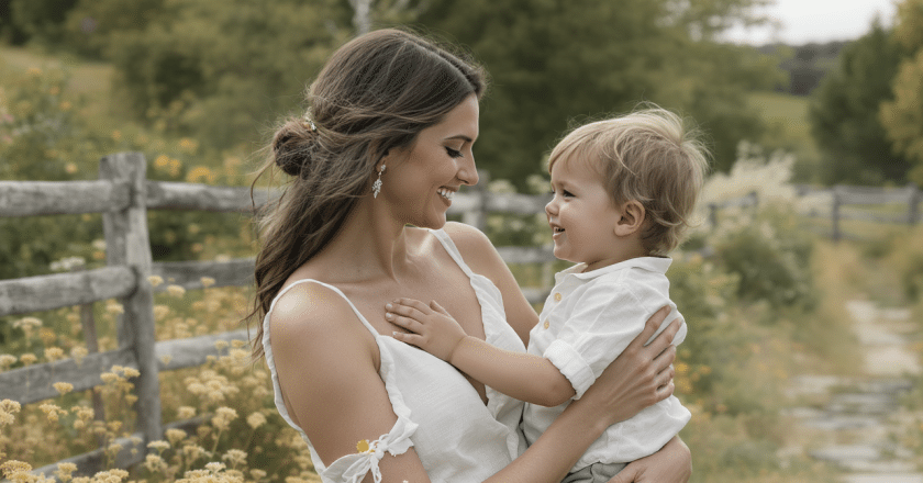 Emily Ratajkowski incarne une mère protectrice aux côtés de son fils Sylvester dans la campagne Chanel