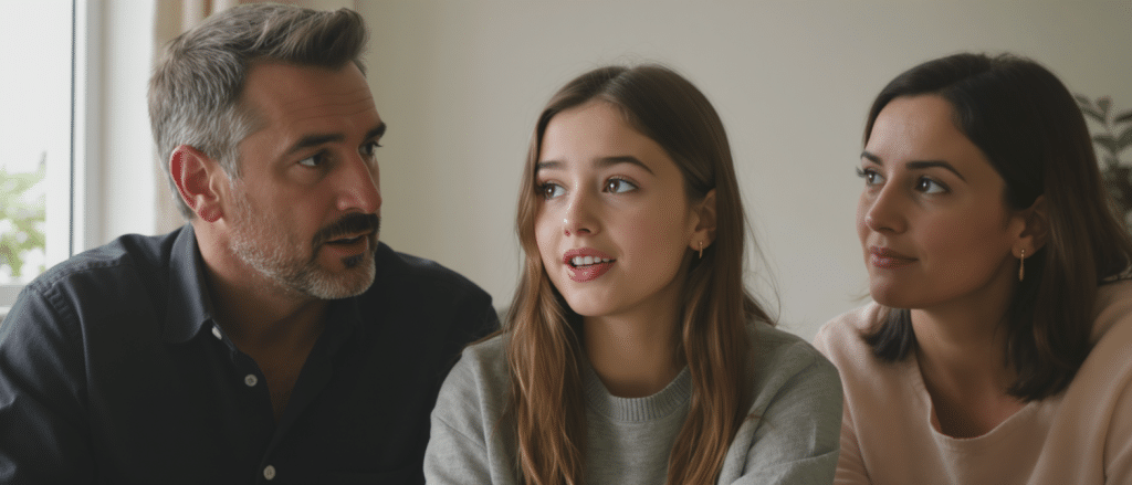 Yasmine, fille de Marc Lavoine et Sarah Poniatowski, partage ses ambitions professionnelles sous l&rsquo;&oelig;il attentif de la c&eacute;l&eacute;brit&eacute; familiale