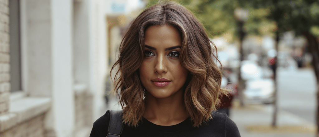 Eva Longoria adopte un carr&eacute; long ondul&eacute; : une transformation capillaire qui fait sensation