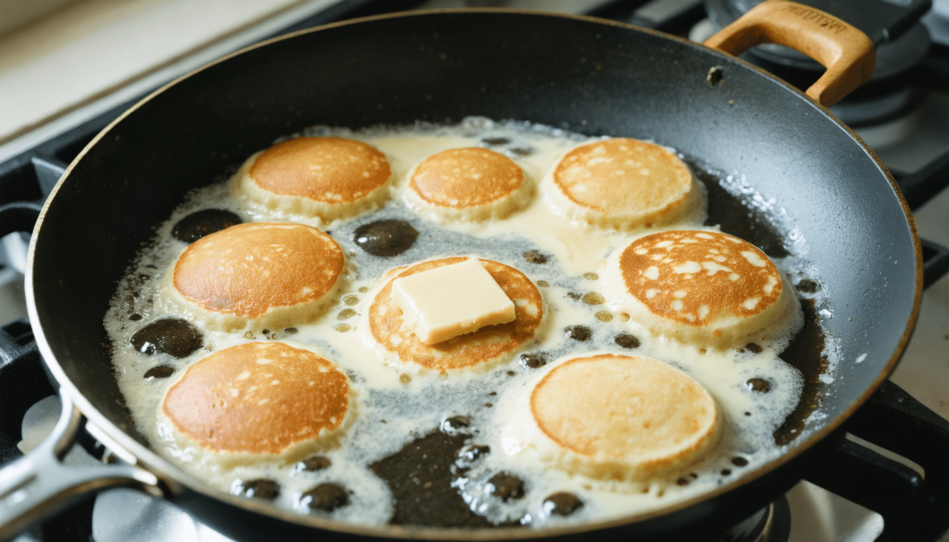 Recette de pancakes : &eacute;tapes de pr&eacute;paration pour un petit-d&eacute;jeuner classique