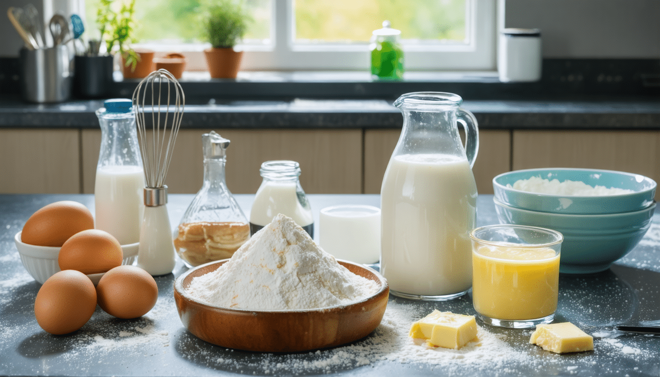 Recette de pancakes : &eacute;tapes de pr&eacute;paration pour un petit-d&eacute;jeuner classique