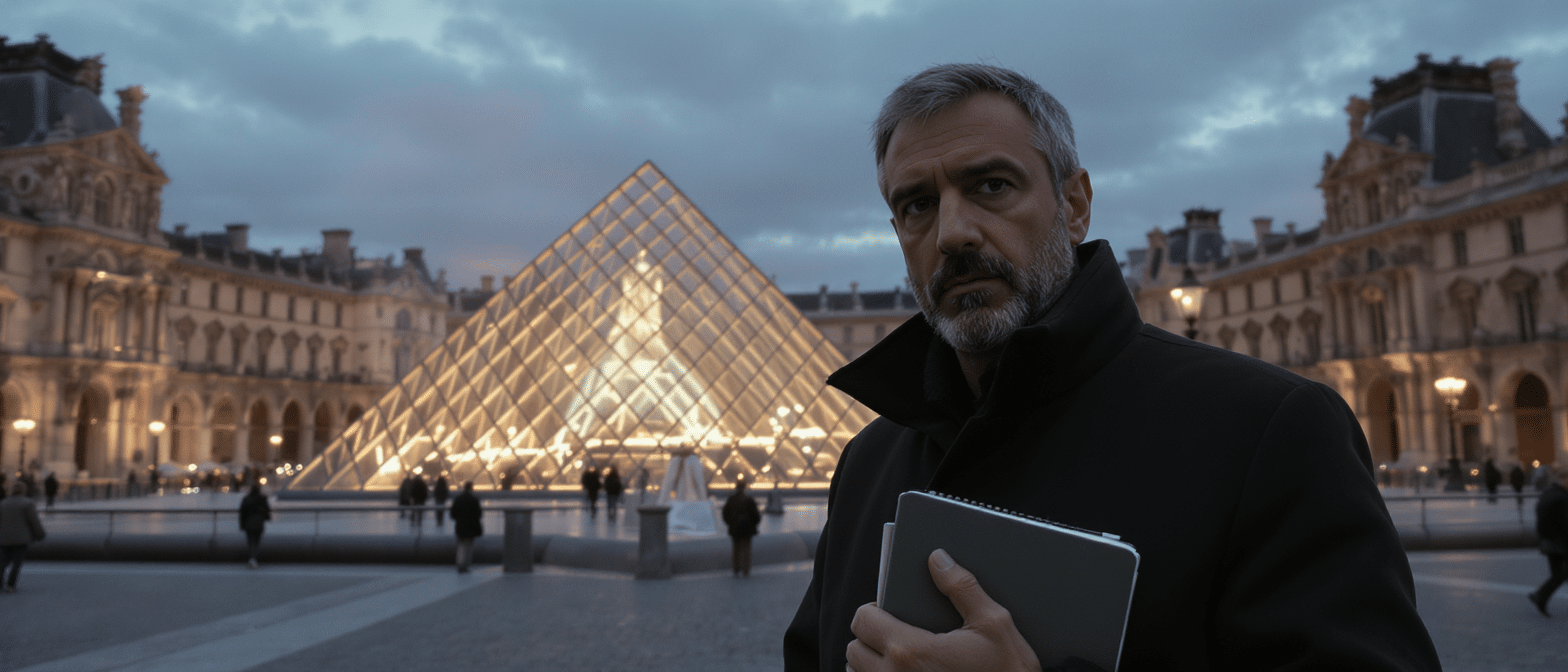 Romain Gavras s’attaque au casse du si&egrave;cle avec un film in&eacute;dit sur le braquage du Louvre