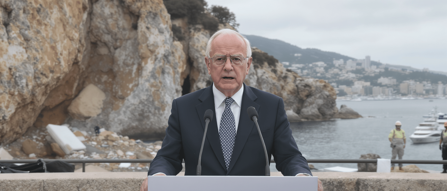albert ii de monaco réagit publiquement suite à l'explosion survenue sur le rocher, apportant des précisions et un message de soutien aux habitants.