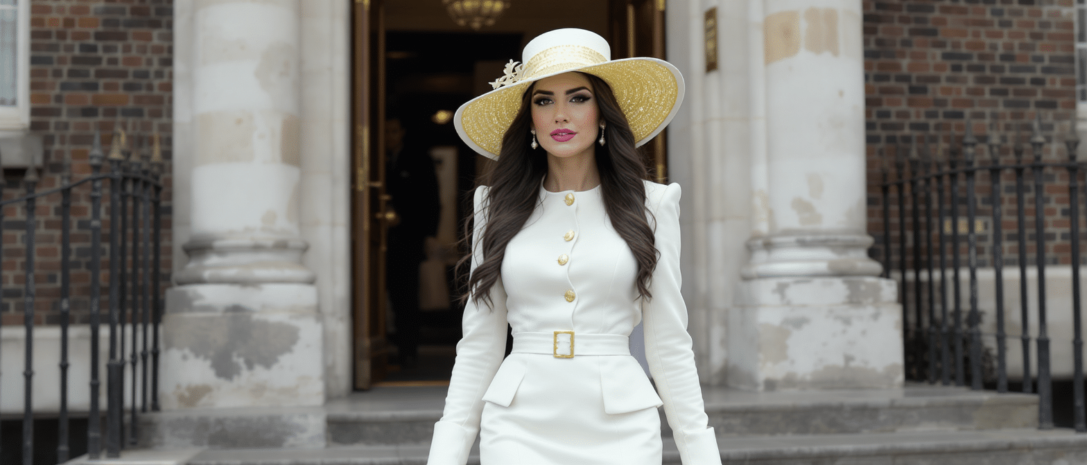 Dua Lipa a-t-elle v&eacute;ritablement &eacute;bloui son mariage avec un chapeau en or ?