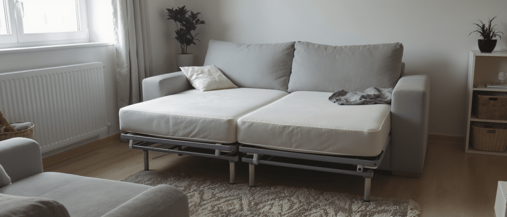 Le canap&eacute; convertible id&eacute;al pour optimiser l&rsquo;espace de votre salon