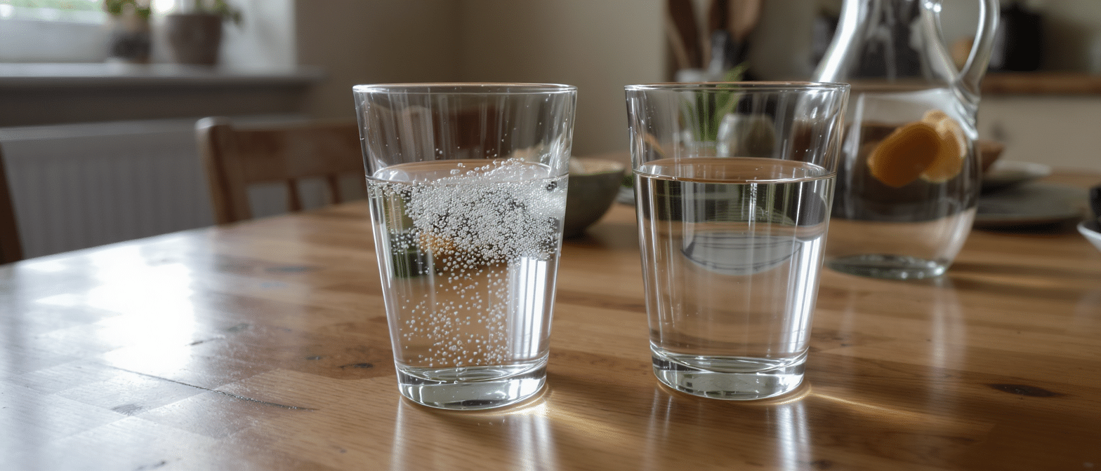 L’eau gazeuse : une hydratation aussi efficace que l’eau plate ?