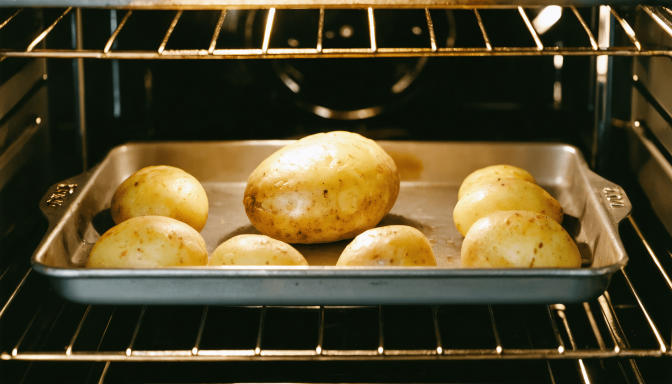 Pomme de terre au four : les m&eacute;thodes simples pour obtenir une cuisson r&eacute;guli&egrave;re