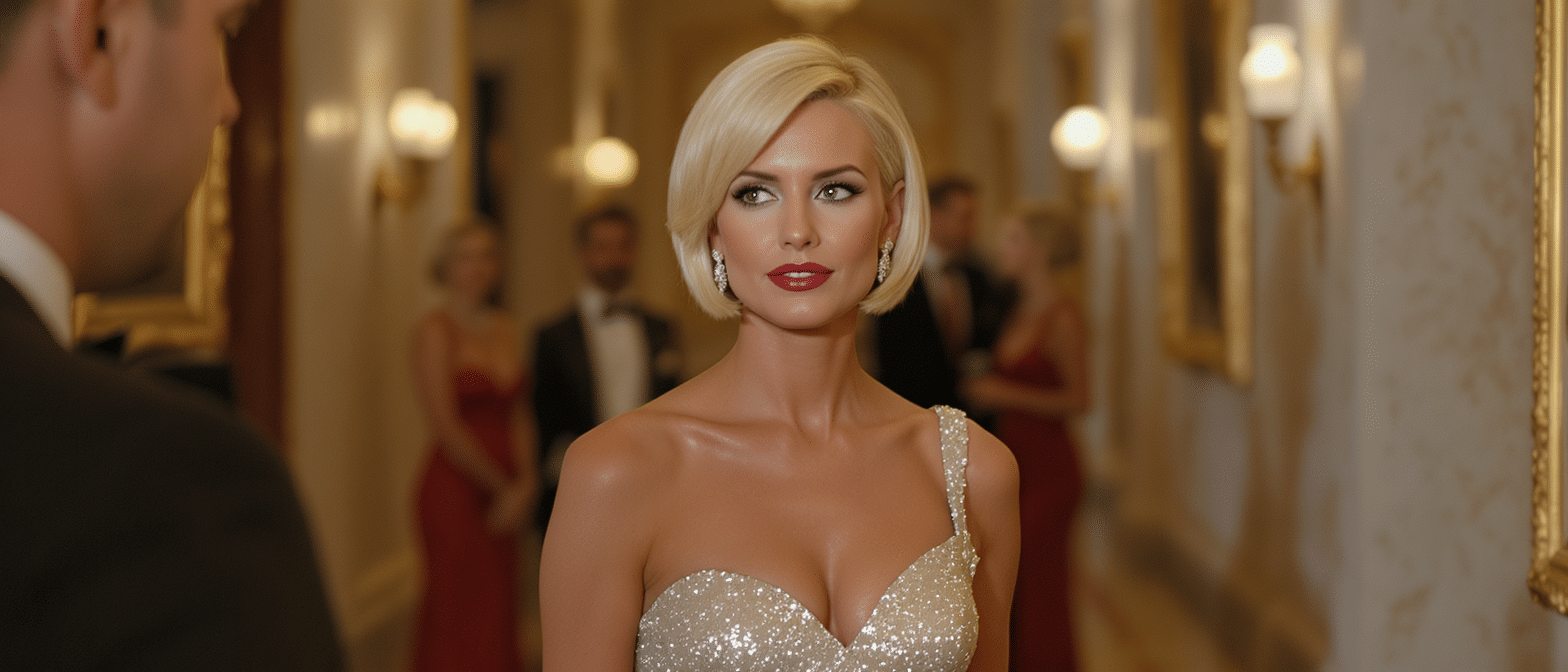 Charl&egrave;ne de Monaco sublime en robe lam&eacute;e : un hommage &eacute;clatant &agrave; Grace Kelly