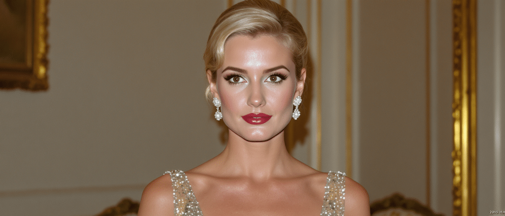 Charl&egrave;ne de Monaco sublime en robe lam&eacute;e : un hommage &eacute;clatant &agrave; Grace Kelly