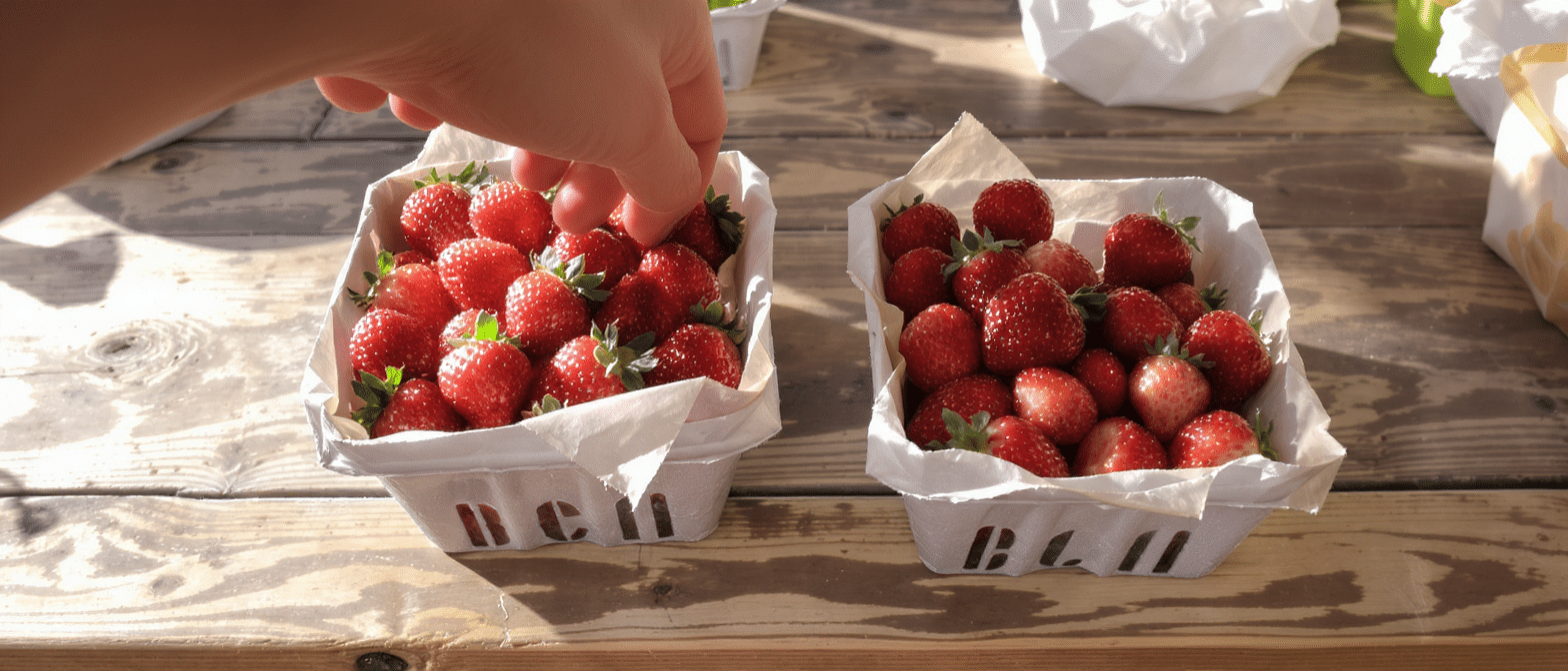 Fraises : Opter pour les petites ou les grosses, quel choix privil&eacute;gier ?