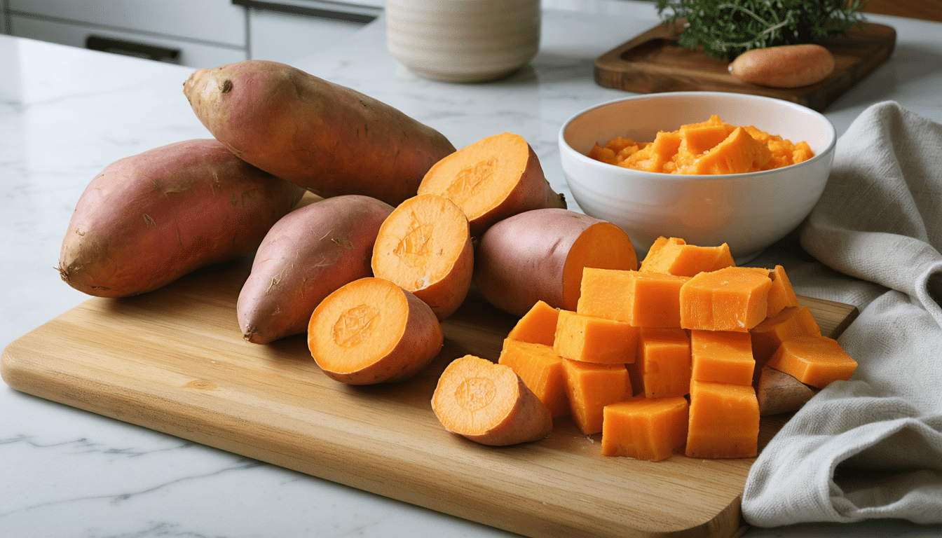 Patate douce : bienfaits, cuisson et id&eacute;es simples pour la cuisiner