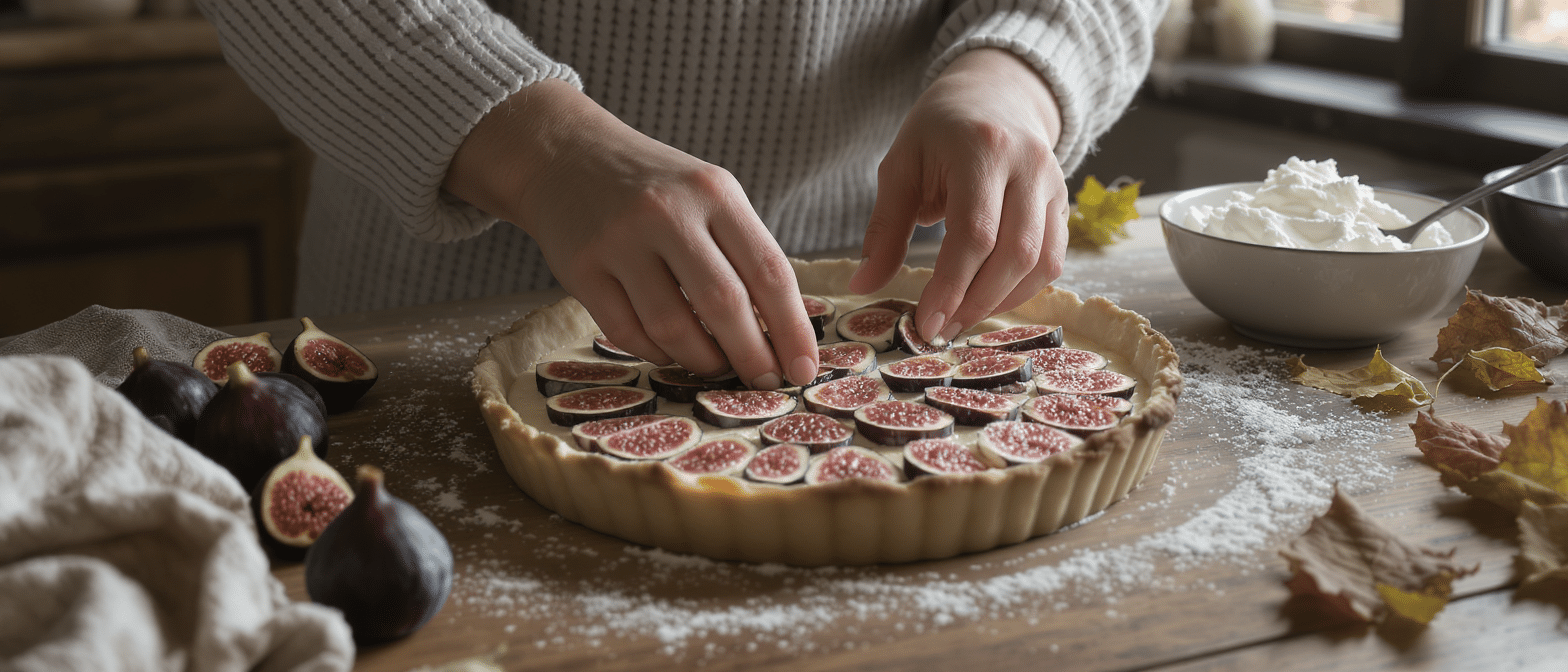 Les d&eacute;lices de Marjo : pr&eacute;parer une tarte aux figues et chantilly pour savourer l’automne