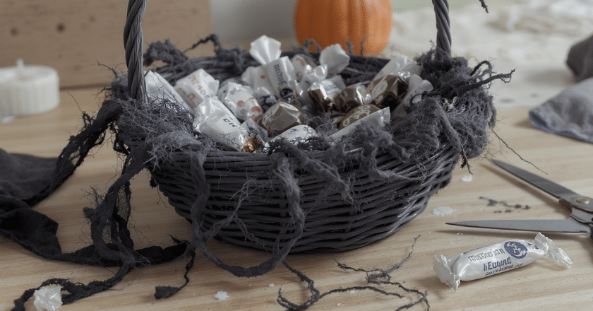 DIY Halloween : comment créer un panier à bonbons original et effrayant