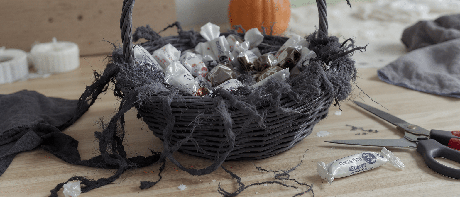 découvrez comment créer un panier à bonbons original et effrayant pour halloween grâce à ce diy simple, créatif et parfait pour petits monstres.