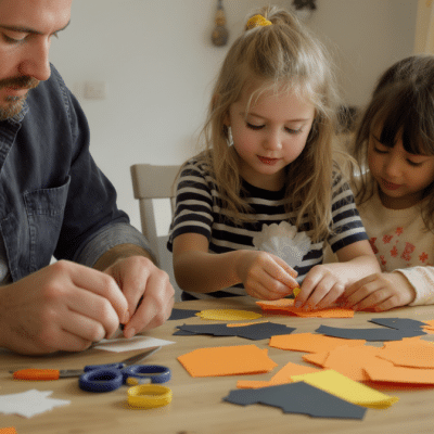 Halloween créatif en famille : des décorations faciles à fabriquer avec les enfants